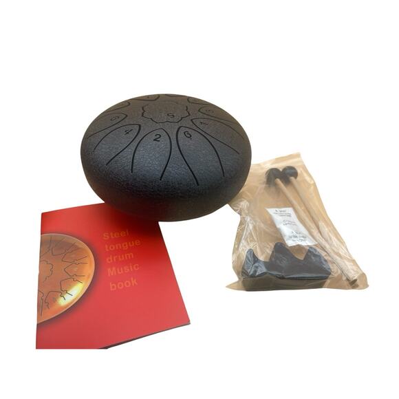 Other - Steel Tongue Drum Chic Instrument Ethereal Drum Hand Kid Instrument Adult 6”